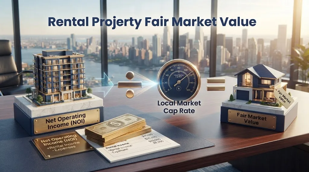 Rental Property Fair Market Value Using Verified NOI and Local Cap Rates