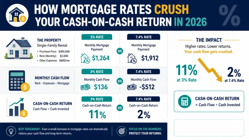 7% Rates Are Quietly Wrecking Your Cash-on-Cash Return
